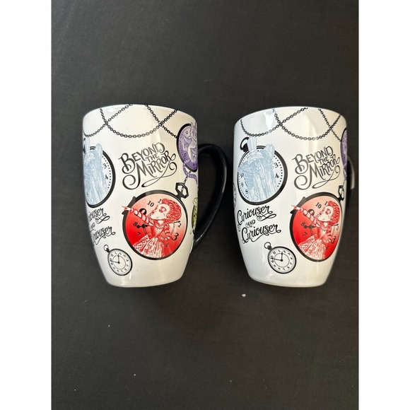 DISNEY STORE Alice Through The Looking Glass 12 Oz Coffee Beyond The Mirror Mug - Picture 3 of 15